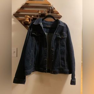 Lauren Jeans, Co. Premium denim jacket, Dark blue, 98% Cotton, 2% Elastane